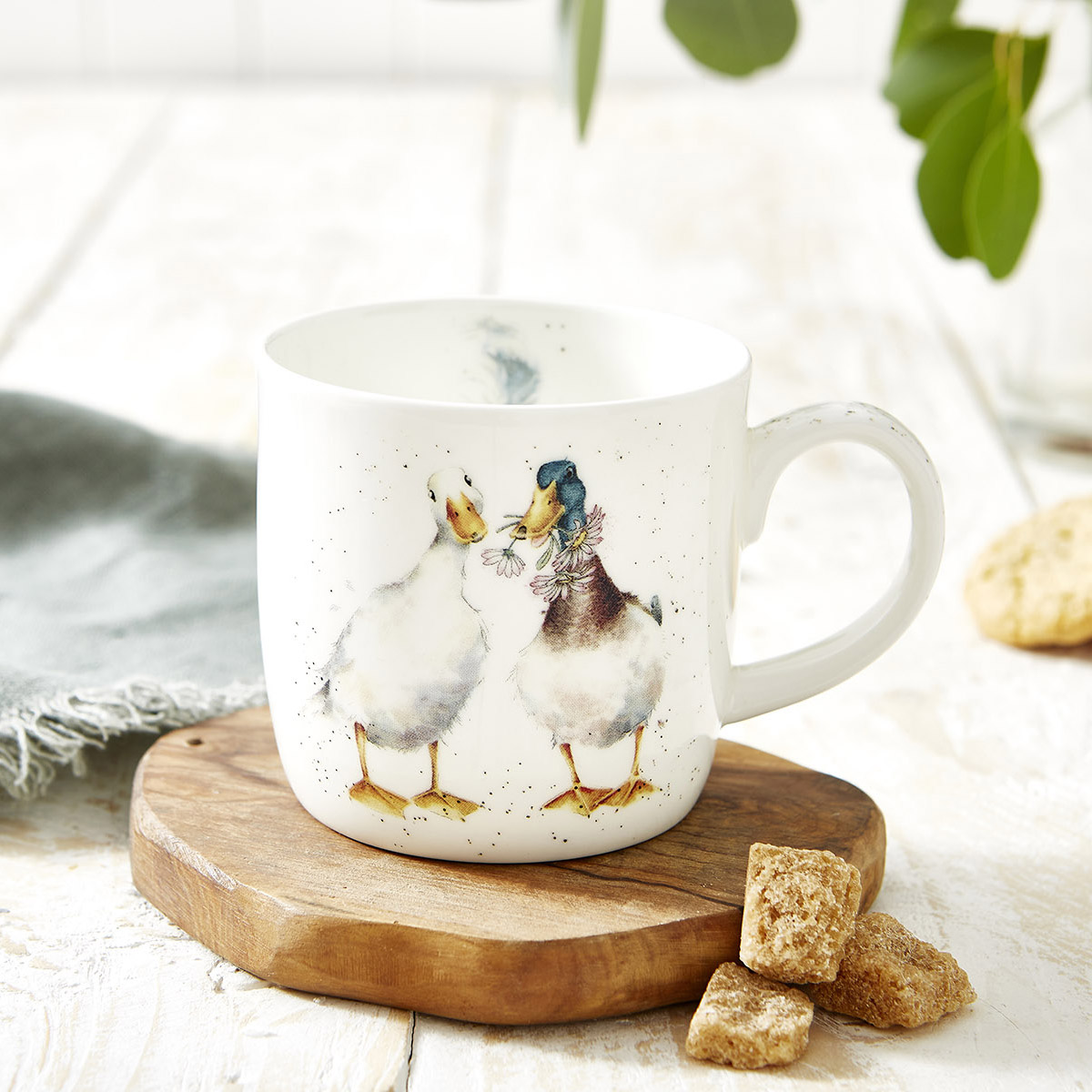 Wrendale Designs Duck Love Mug image number null